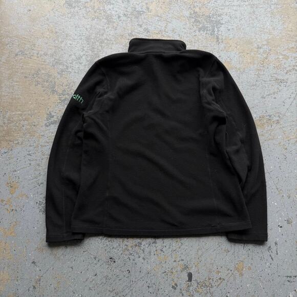 Patagonia Black Micro D Fleece 1/4 Zip Sz L - Picture 4 of 7